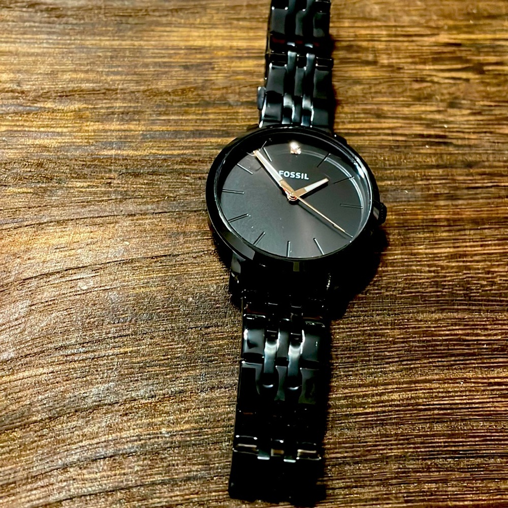Fossil Women's Lexie Luther Three-Hand Stainless Steel Watch -